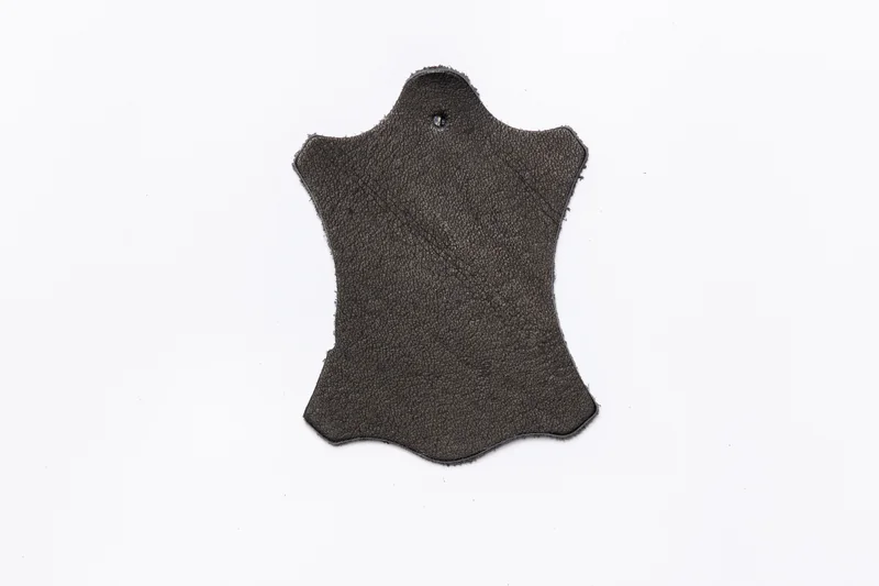 Amostra de couro Preto