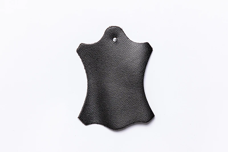 Amostra de couro Preto