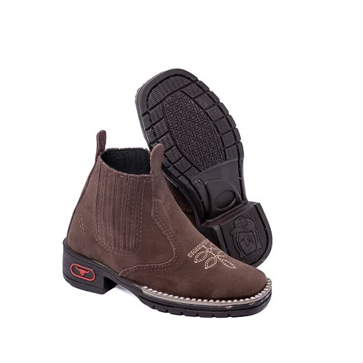 7011 BOTINA SINTÉTICO INFANTIL TEXANA SOLA RAM