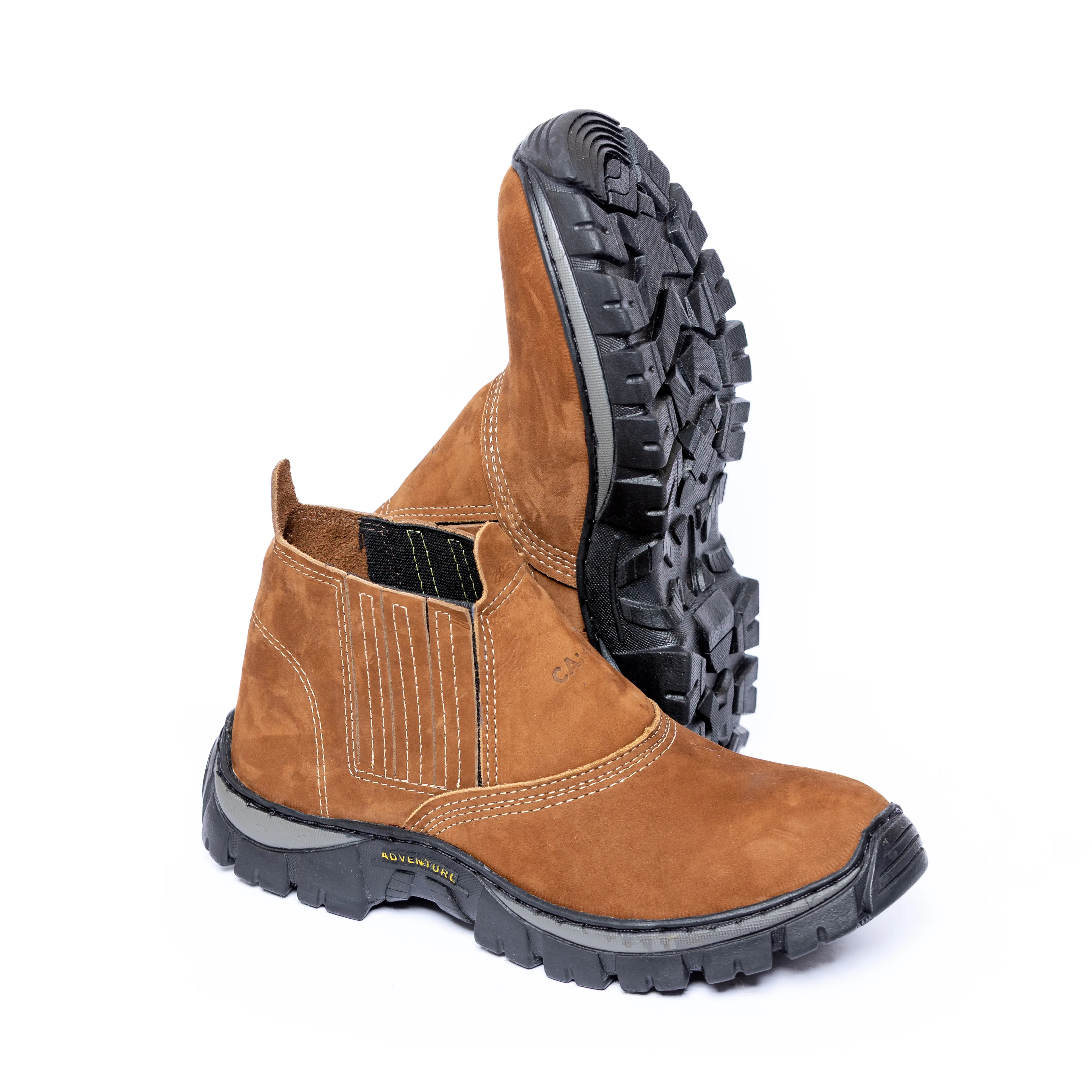 4003/1 BOTINA DE SEGURANÇA COURO LÁTEGO SOLA ADVENTURE COM BICO PVC COM C.A